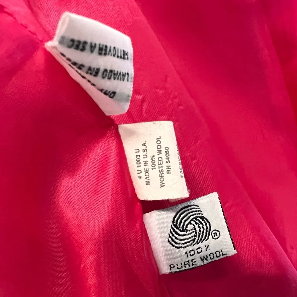 Christian Dior Vintage Skirt Suit in a beautiful Shade of Pink Size 10